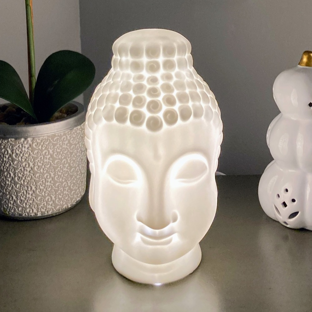 Porcelain Buddha Lamp